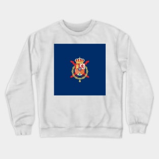 Royal Standard/Flag of king Juan Carlos I of Spain Crewneck Sweatshirt